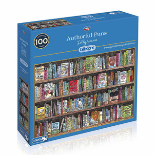 Gibsons Jelly Armchair Authorful Puns palapeli 1000 palaa