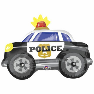 Poliisiauto pieni muotofoliopallo