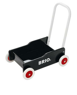 Brio kävelyvaunu musta