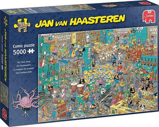 Jan Van Haasteren The Music Shop palapeli 5000 palaa