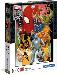 Clementoni Marvel 80 Years palapeli 1000 palaa