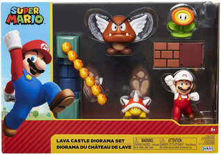 Super Mario Leikkisetti Laavalinna