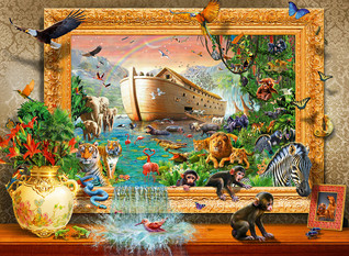 Bluebird Adrian Chesterman Noah`s Ark palapeli 6000 palaa