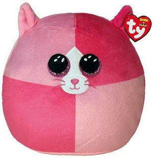 TY Squishy Beanies Pillow Cat Scarlet 35cm