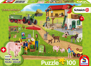 Schmidt Schleich Faem World palapeli 100 palaa