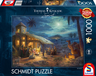 Schmidt Thomas Kinkade  Spirit The Nativity palapeli 1000 palaa