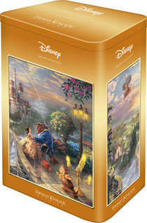 Schmidt Thomas Kinkade Disney Beauty and Beast 500p palapeli peltirasia