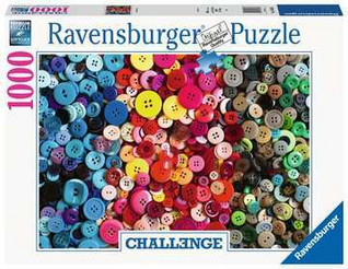 Ravensburger Challenge Buttons palapeli 1000 palaa