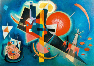 Bluebird Vassily Kandinsky - In Blue, 1925 palapeli 1000 palaa
