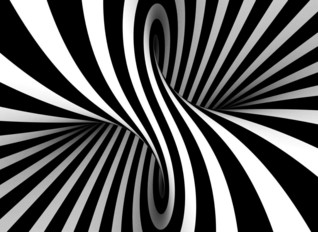Nova Puzzle Black and White Spiral palapeli 1000 palaa