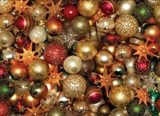 Cobble Hill XXL Pieces - Christmas Balls palapeli 500 palaa