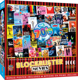 Master Pieces Blockbuster Movies - 70's palapeli 1000 palaa