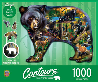 Master Pieces Wildlife of the Woods palapeli 1000 palaa