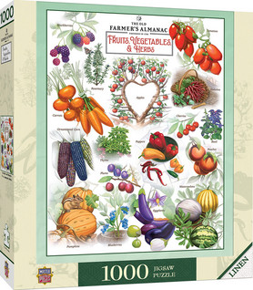 Master Pieces Fruits & Vegetables palapeli 1000 palaa