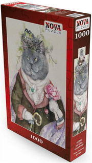 Nova British Cat palapeli 1000 palaa