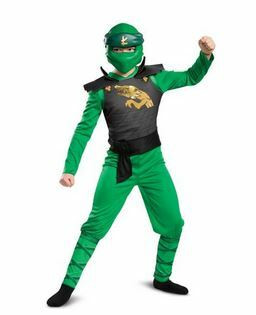 LEGO Ninjago Lloyd rooliasu vihreä M 7-8 v.