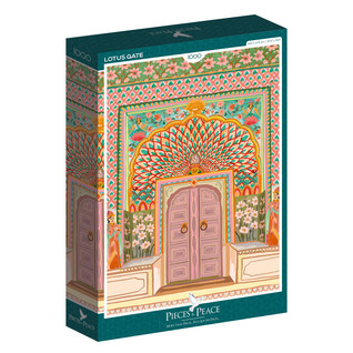 Pieces & Peace Lotus Gate palapeli 1000 palaa