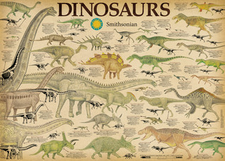 Aquarius Dinosaurs palapeli 1000 palaa