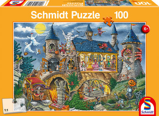 Schmidt kummituslinna palapeli 100 palaa