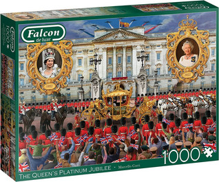 Falcon The Queen's Platinum Jubilee palapeli 1000 palaa