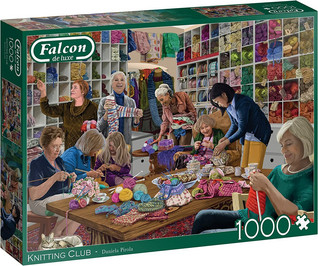 Falcon The Knitting Club palapeli 1000 palaa