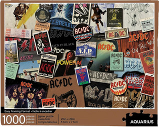 Aquarius AC/DC palapeli 1000 palaa