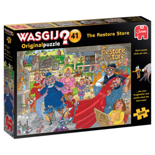 Wasgij Original 41 The Restore Store palapeli 1000 palaa