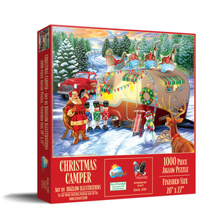SunsOut Christmas Campers palapeli 1000 palaa