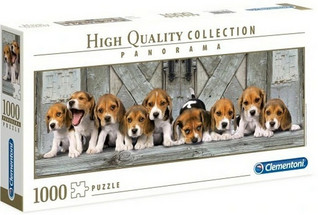 Clementoni Beagles panorama palapeli 1000 palaa