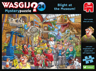 Wasgij Mystery 24 Blight At The Museum! palapeli 1000 palaa
