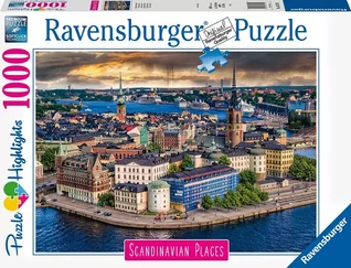 Ravensburger Stockholm Sweden palapeli 1000 palaa
