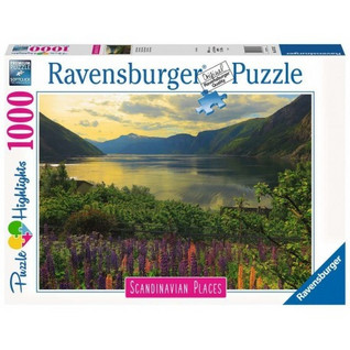 Ravensburger Scandinavian fjord in Norway palapeli 1000 palaa