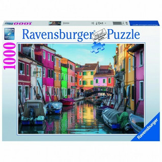 Ravensburger  Burano Canal  Venice palapeli 1000 palaa