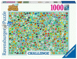 Ravensburger Challenge Animal Crossing palapeli 1000 palaa
