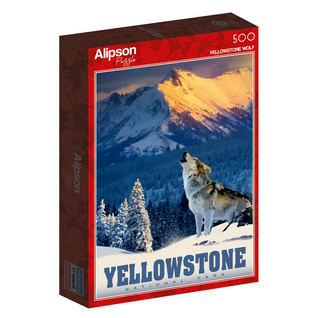Alipson Yellowstone Wolf palapeli 500 palaa