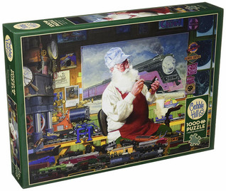 Cobble Hill Santa's Hobby palapeli 1000 palaa