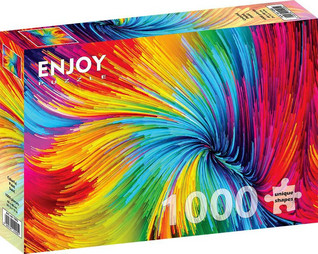 Enjoy Colorful Paint Swirl palapeli 1000 palaa
