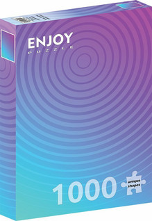 Enjoy Circle Gradient Number Three palapeli 1000 palaa
