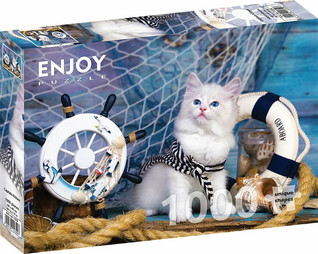 Enjoy Captain Kitten palapeli 1000 palaa
