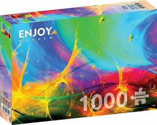 Enjoy Rainbow Fractals palapeli 1000 palaa