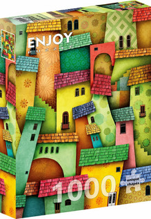 Enjoy Joyful Houses palapeli 1000 palaa