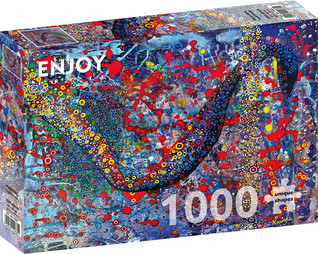 Enjoy Plume Bird palapeli 1000 palaa
