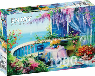 Enjoy Flowering Balcony palapeli 1000 palaa