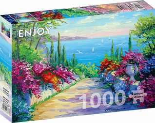 Enjoy Sunny Road to the Sea palapeli 1000 palaa
