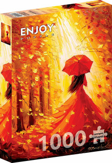 Enjoy Lady Autumn palapeli 1000 palaa