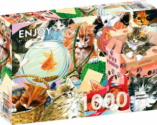 Enjoy Curious Cats palapeli 1000 palaa