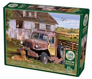 Cobble  Hill Summer Truck palapeli 1000 palaa