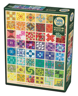 Cobble Hill Common Quilt Blocks palapeli 1000 palaa
