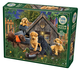 Cobble Hill In The Doghouse palapeli 1000 palaa