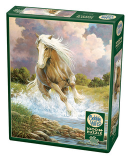 Cobble Hill River Horse palapeli 1000 palaa